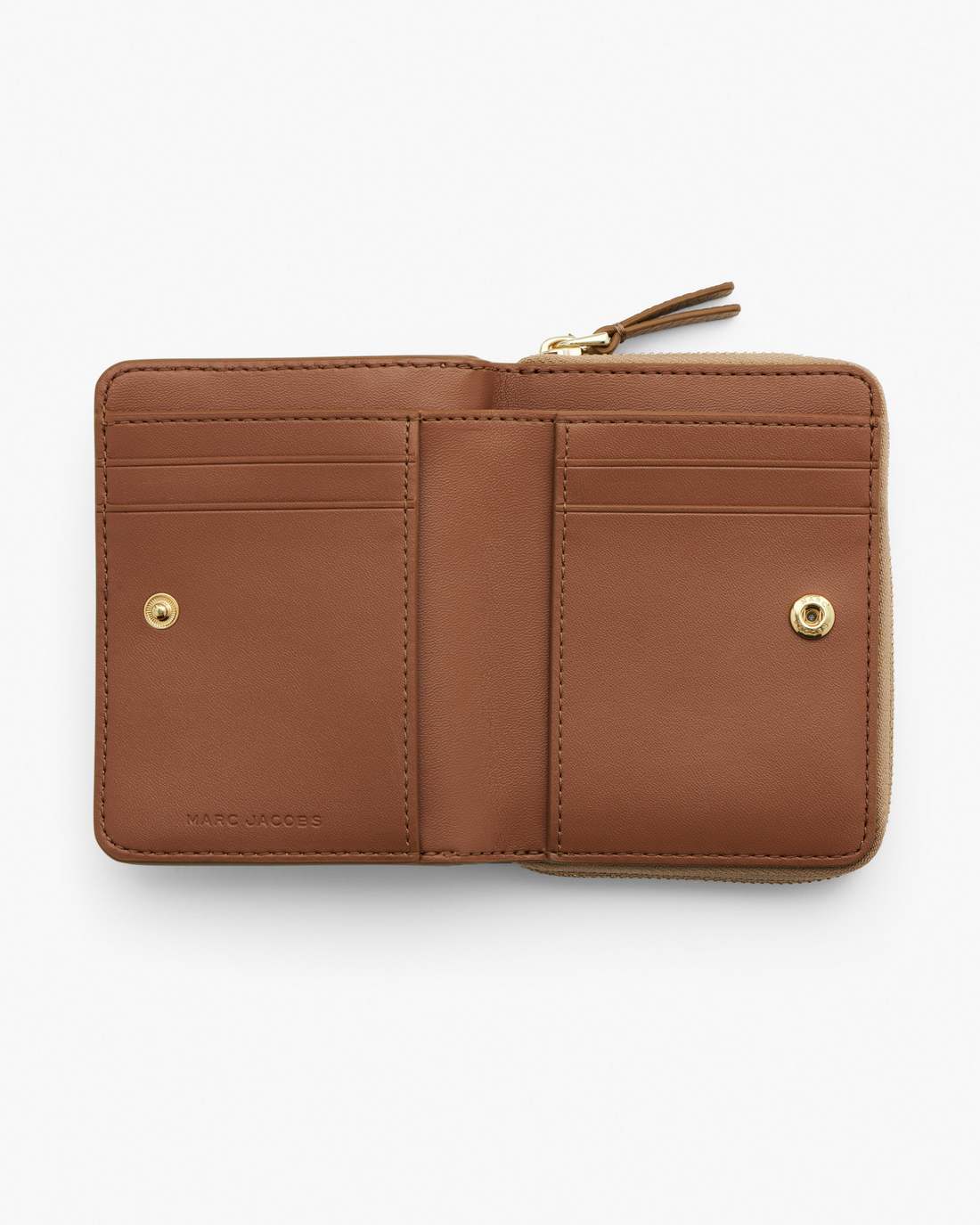 Marc Jacobs For Sale - The Leather Mini Compact Wallet Camel