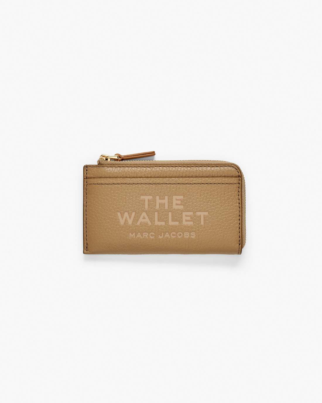 Marc Jacobs Outlet - The Leather Top Zip Multi Wallet Camel