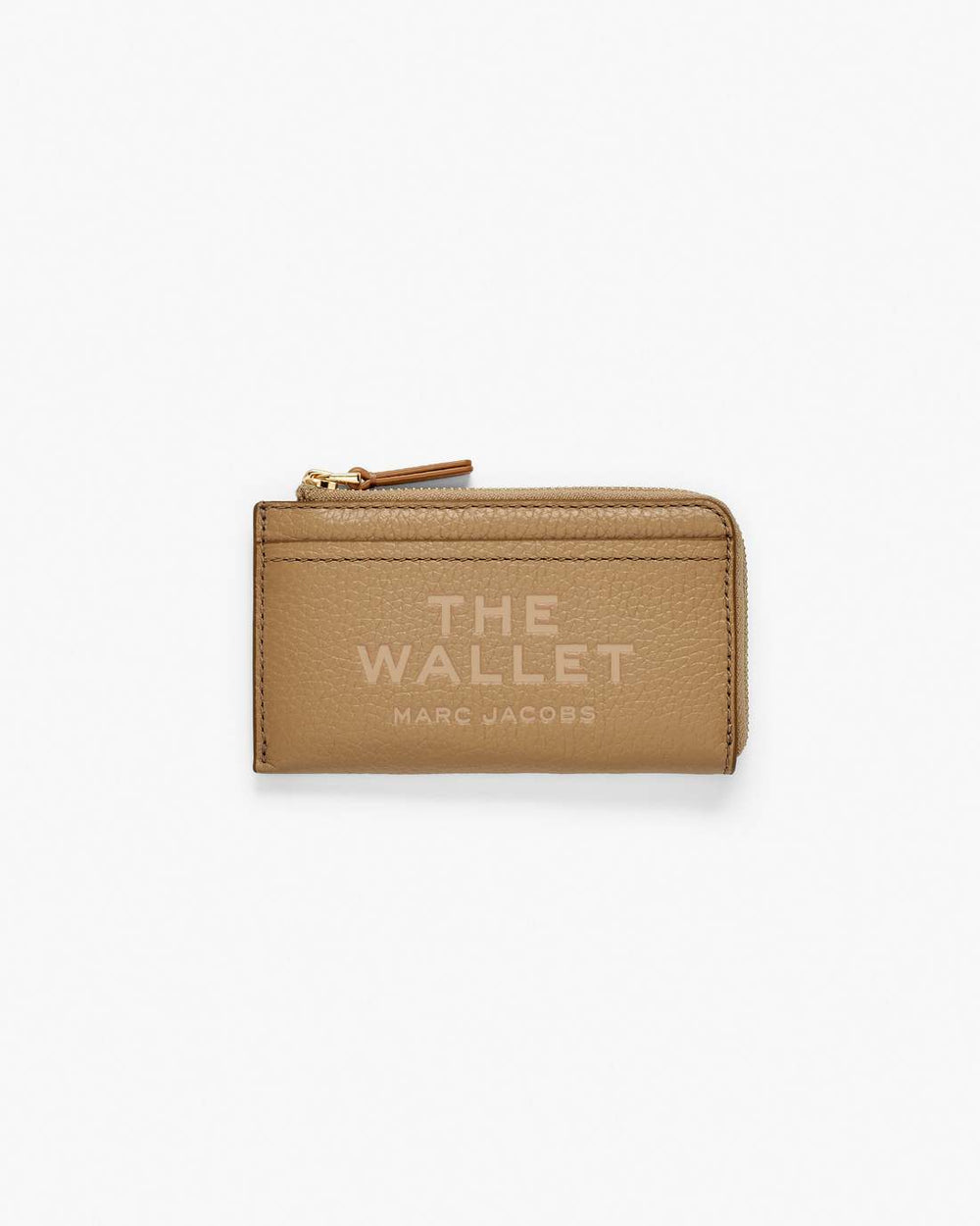 Marc Jacobs Outlet - The Leather Top Zip Multi Wallet Camel