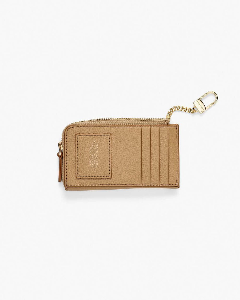 Marc Jacobs Outlet - The Leather Top Zip Multi Wallet Camel