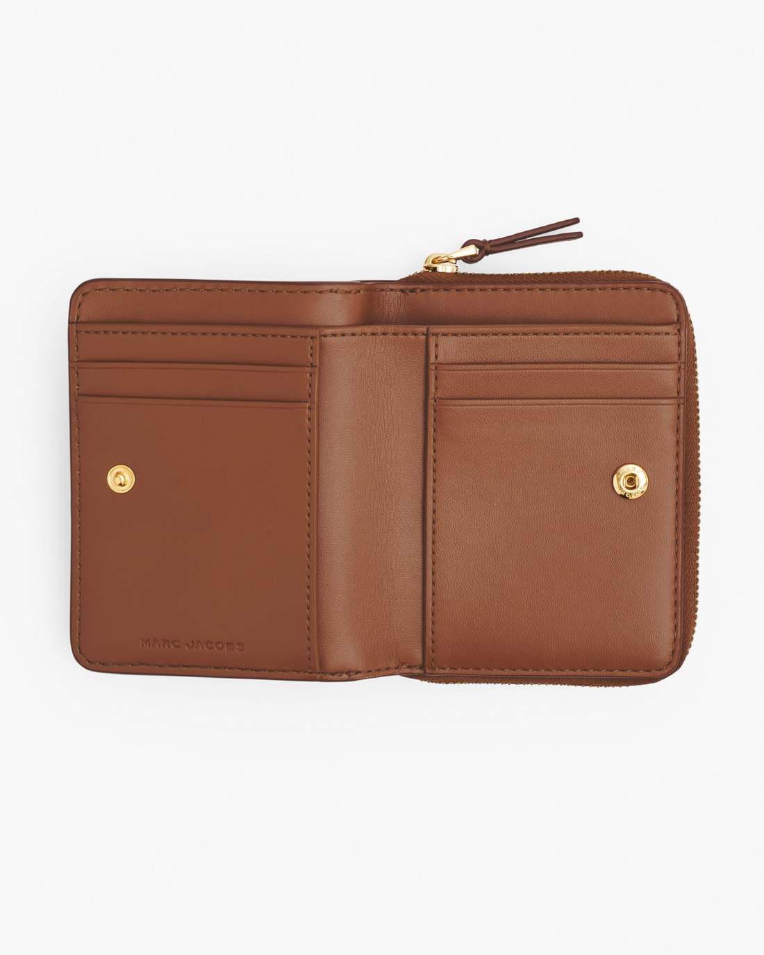 Marc Jacobs US - The Leather Mini Compact Wallet Argan Oil