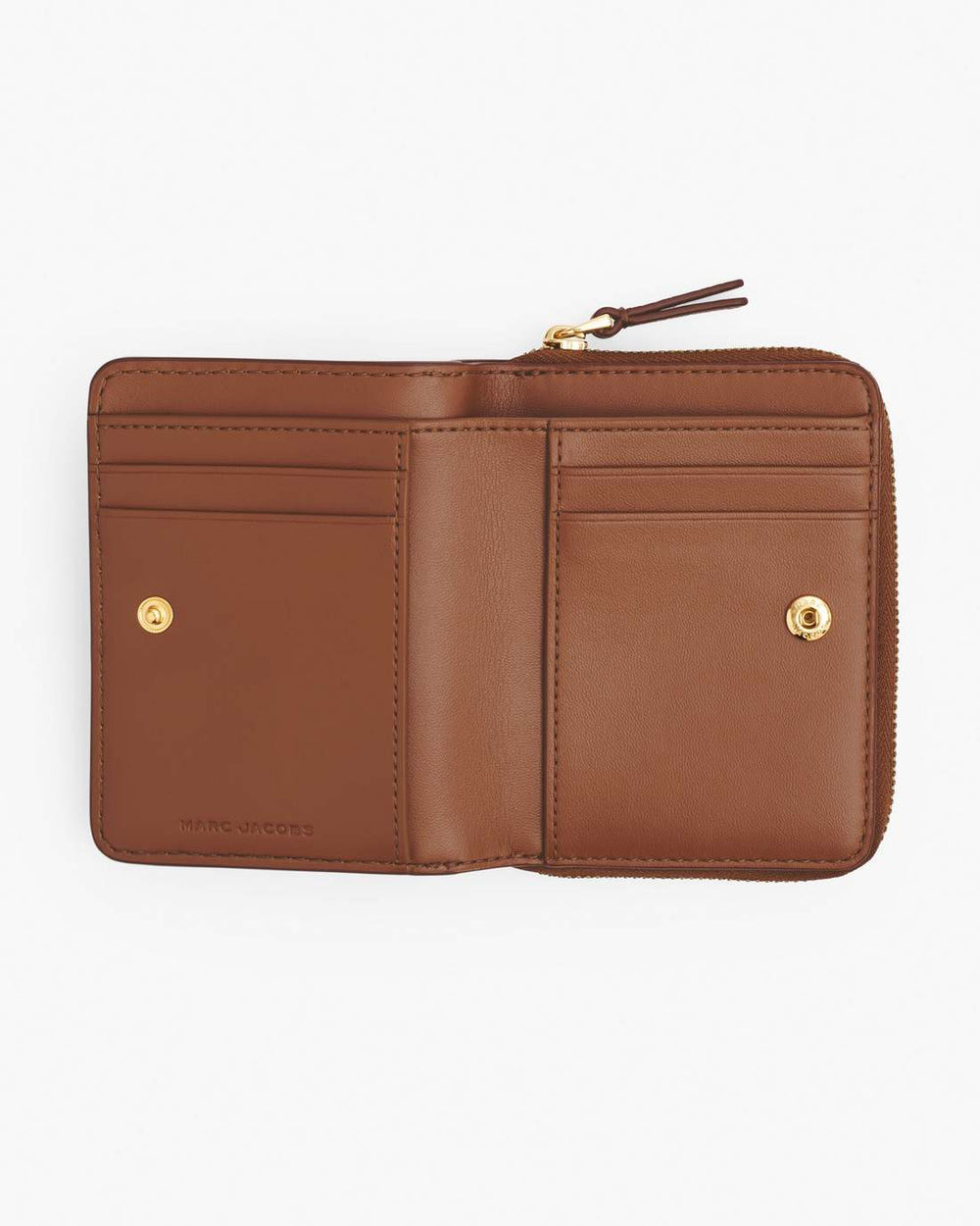 Marc Jacobs US - The Leather Mini Compact Wallet Argan Oil