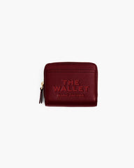 Marc Jacobs New - The Leather Mini Compact Wallet Cherry