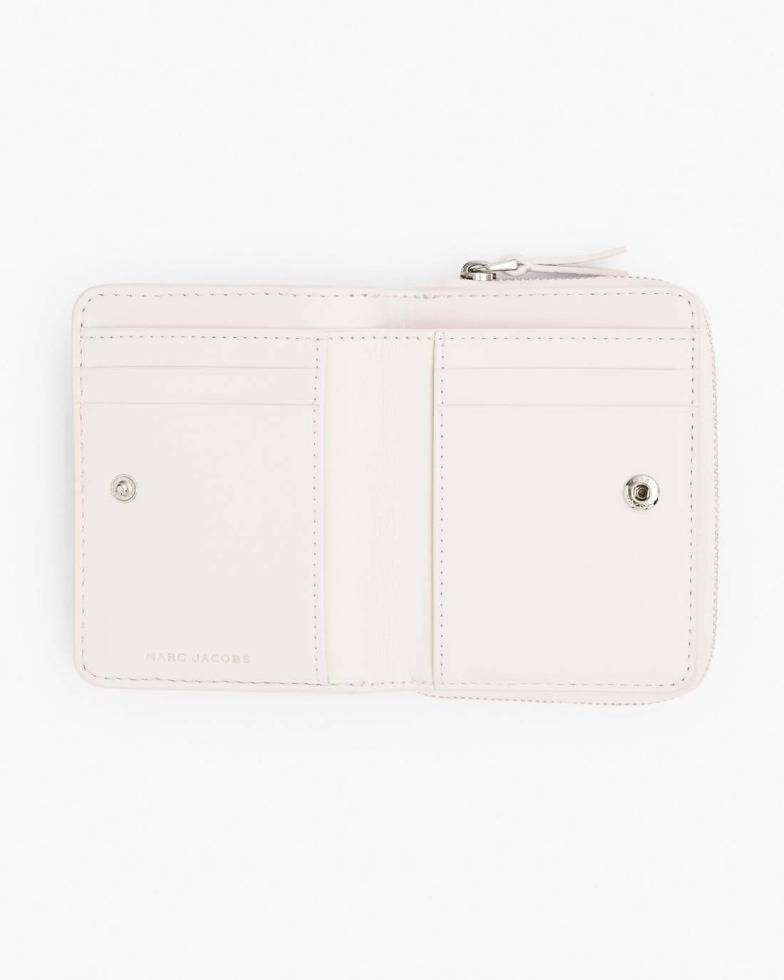 Marc Jacobs Online - The Leather Mini Compact Wallet Cotton