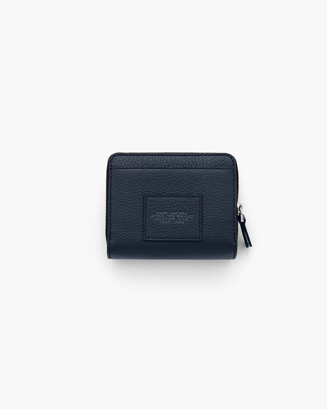 Marc Jacobs Sale - The Leather Mini Compact Wallet Blue Sea