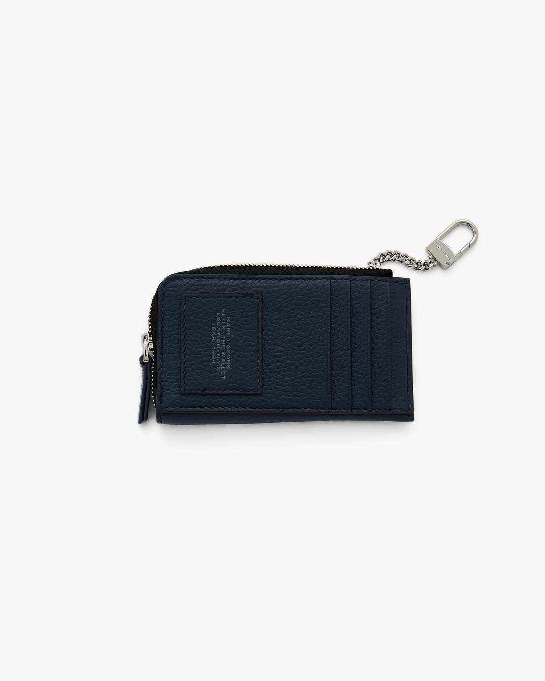 Marc Jacobs US - The Leather Top Zip Multi Wallet Blue Sea