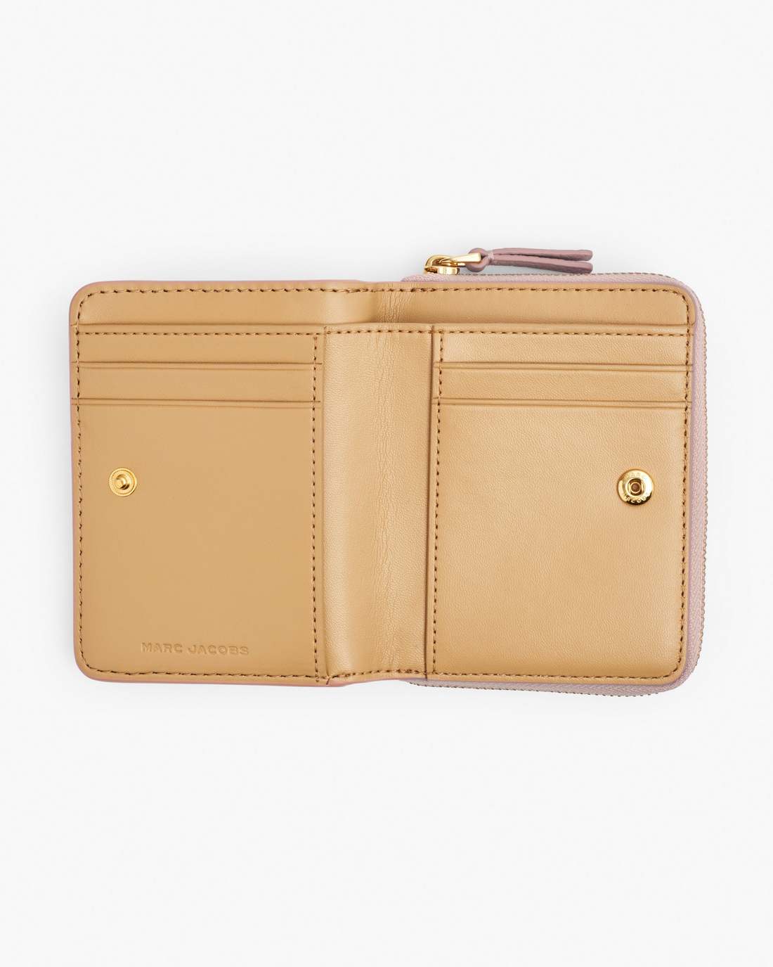 Marc Jacobs Online - The Leather Mini Compact Wallet Rose