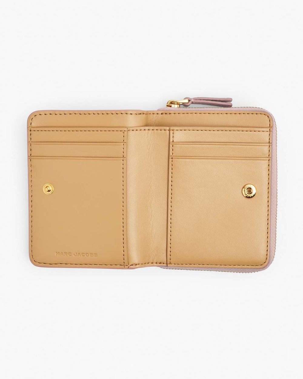 Marc Jacobs Online - The Leather Mini Compact Wallet Rose