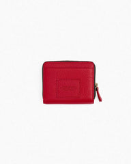 Marc Jacobs Discount - The Leather Mini Compact Wallet True Red