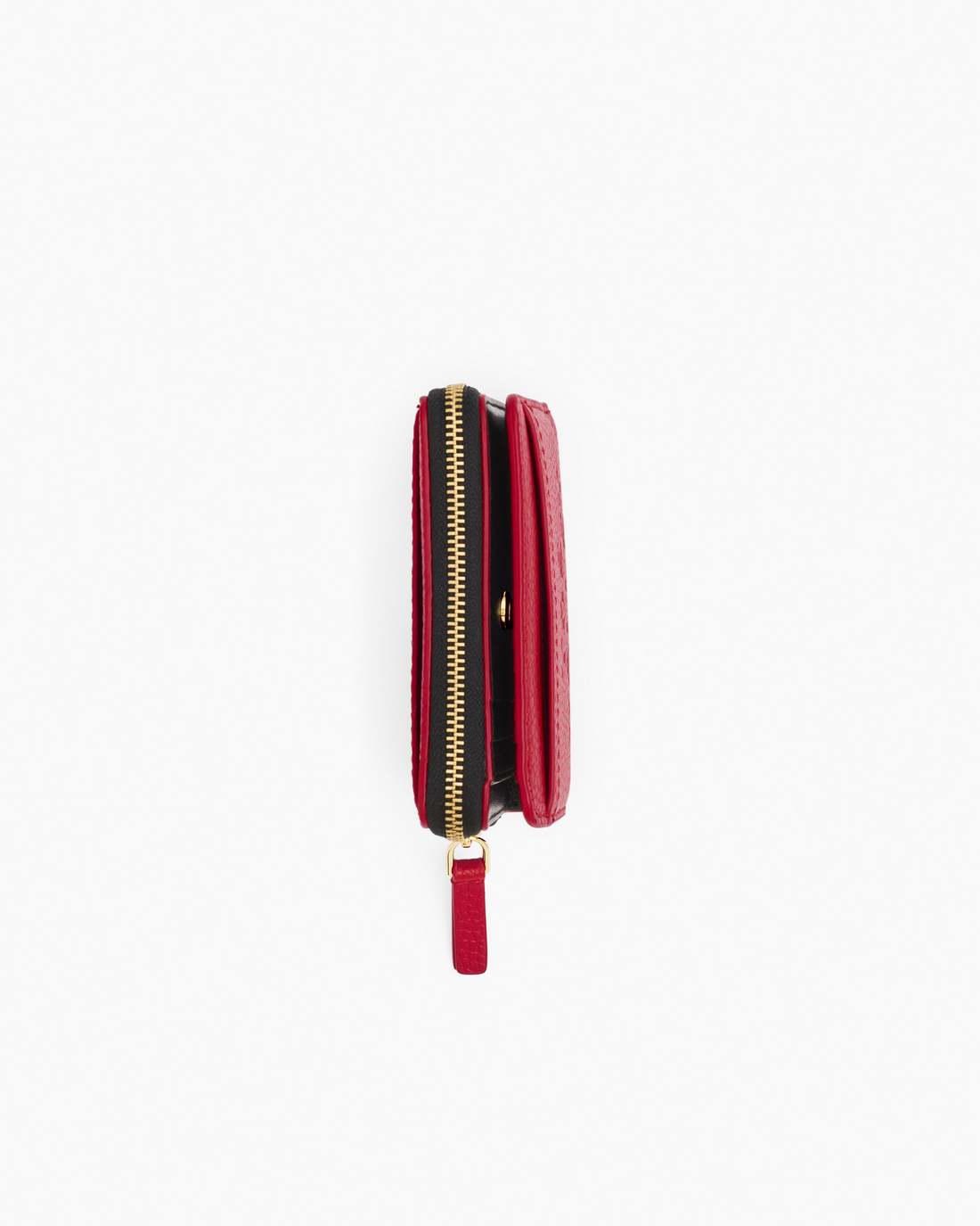 Marc Jacobs Discount - The Leather Mini Compact Wallet True Red