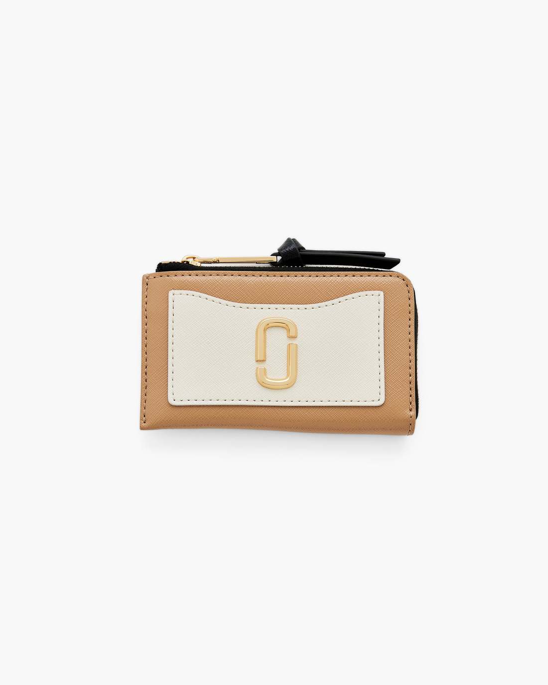 Marc Jacobs New - The Utility Snapshot Top Zip Multi Wallet Camel Multi