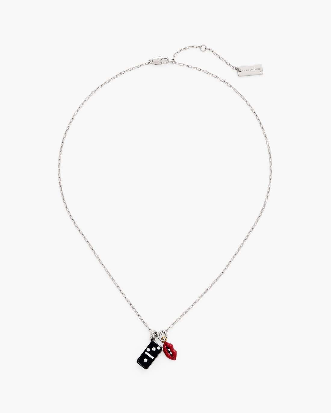 Marc Jacobs Sale - The Trinket Pendant Necklace Silver/Multi