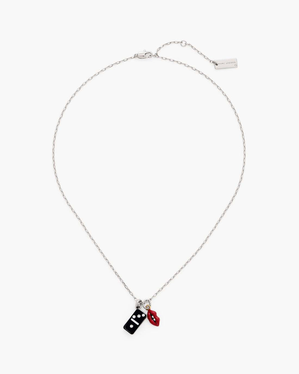 Marc Jacobs Sale - The Trinket Pendant Necklace Silver/Multi