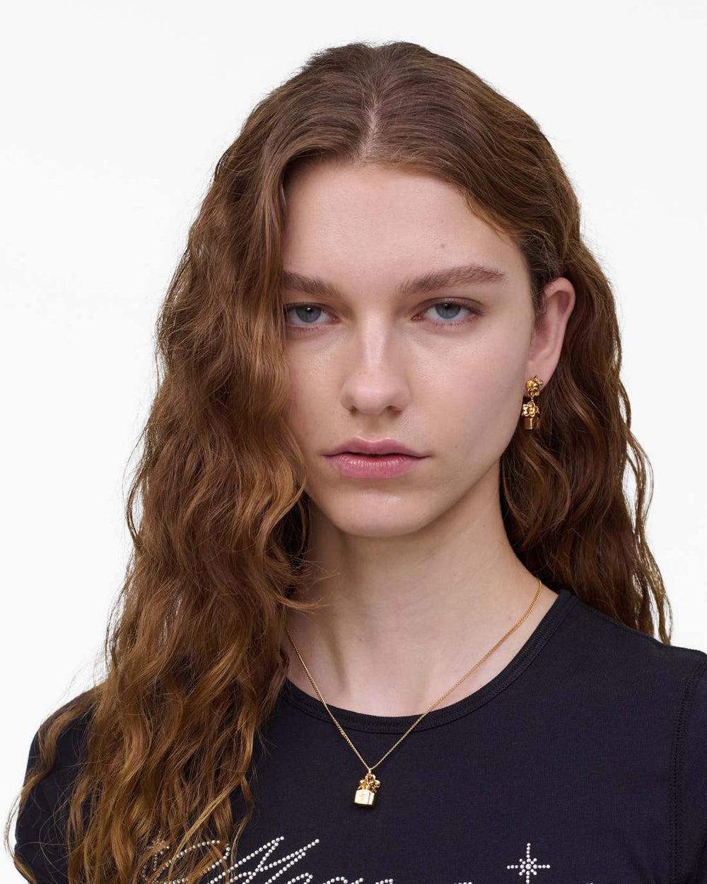 Marc Jacobs Discount - The Mini Icon Daisy Necklace Gold