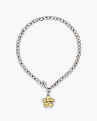 Marc Jacobs Outlet - The Daisy Puzzle Necklace Silver/Multi