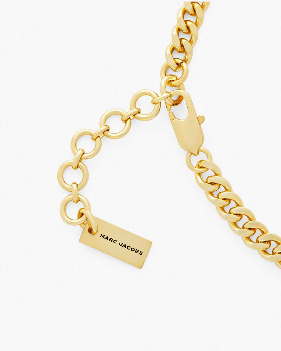 Marc Jacobs US - The Mini Icon Charm Necklace Light Antique Gold