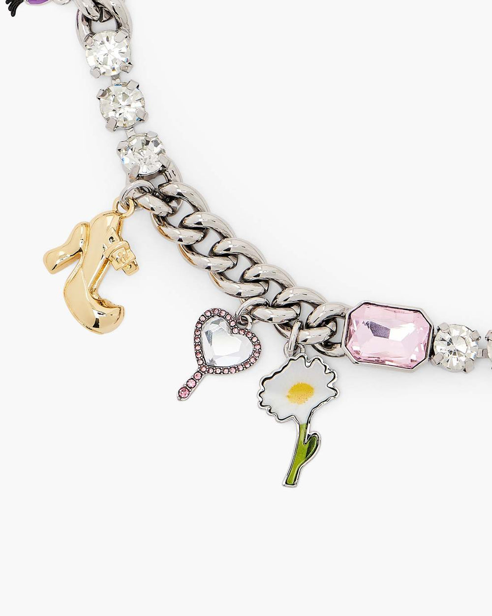 Marc Jacobs For Sale - The Dollhouse Charm Necklace Silver/Multi