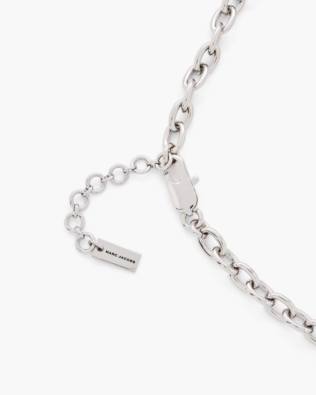 Marc Jacobs Outlet - The Sticker Charm Statement Necklace Silver Multi