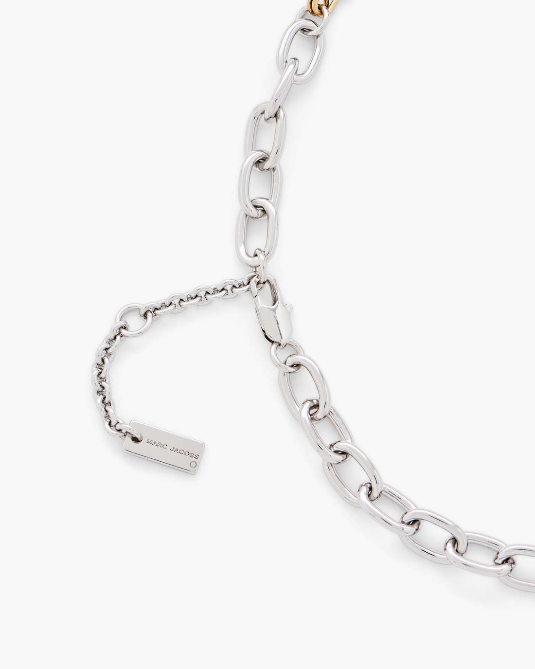 Marc Jacobs Discount - The Grunge Glam Charm Necklace Gold/Silver
