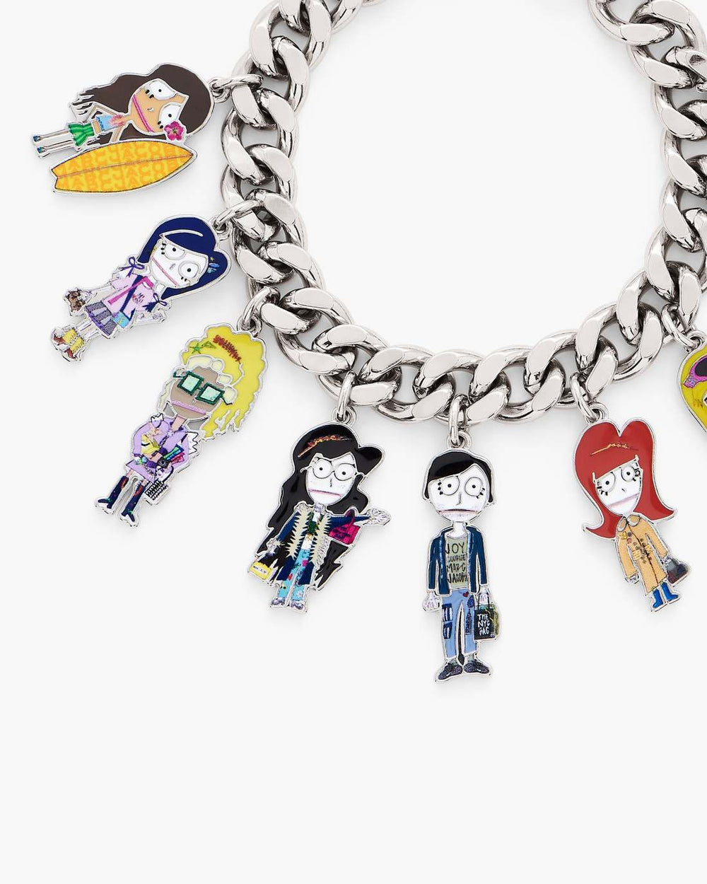 Marc Jacobs Outlet - The Cities Charm Bracelet Silver/Multi