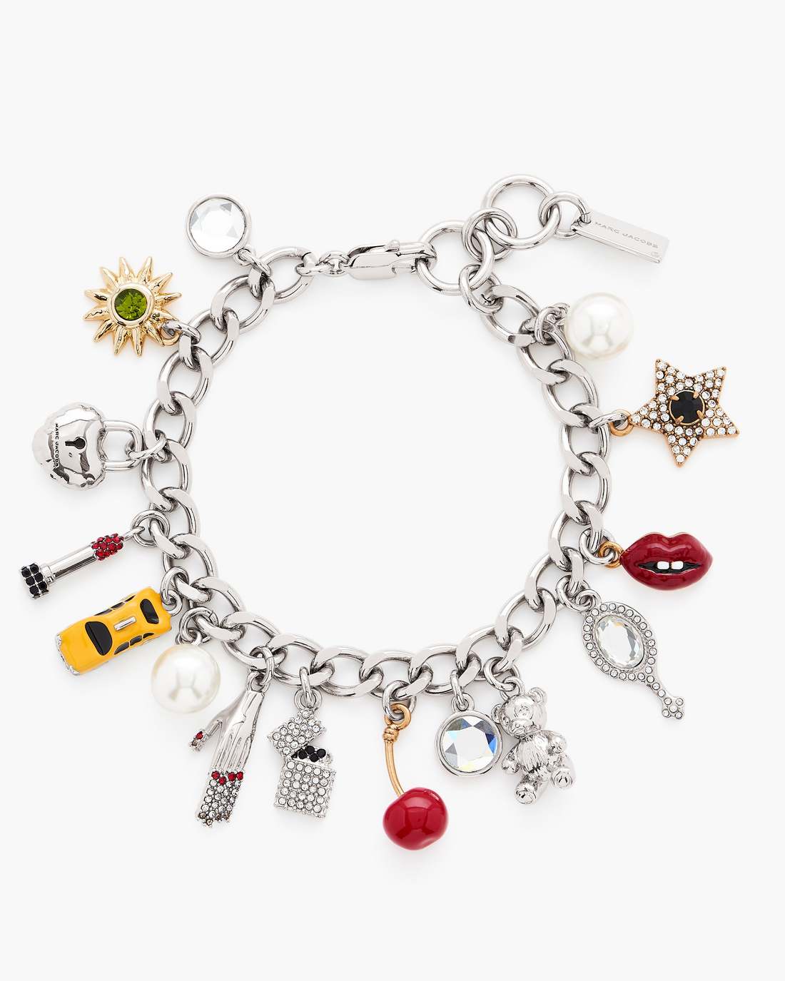 Marc Jacobs US - The Trinket Charm Bracelet Silver/Multi