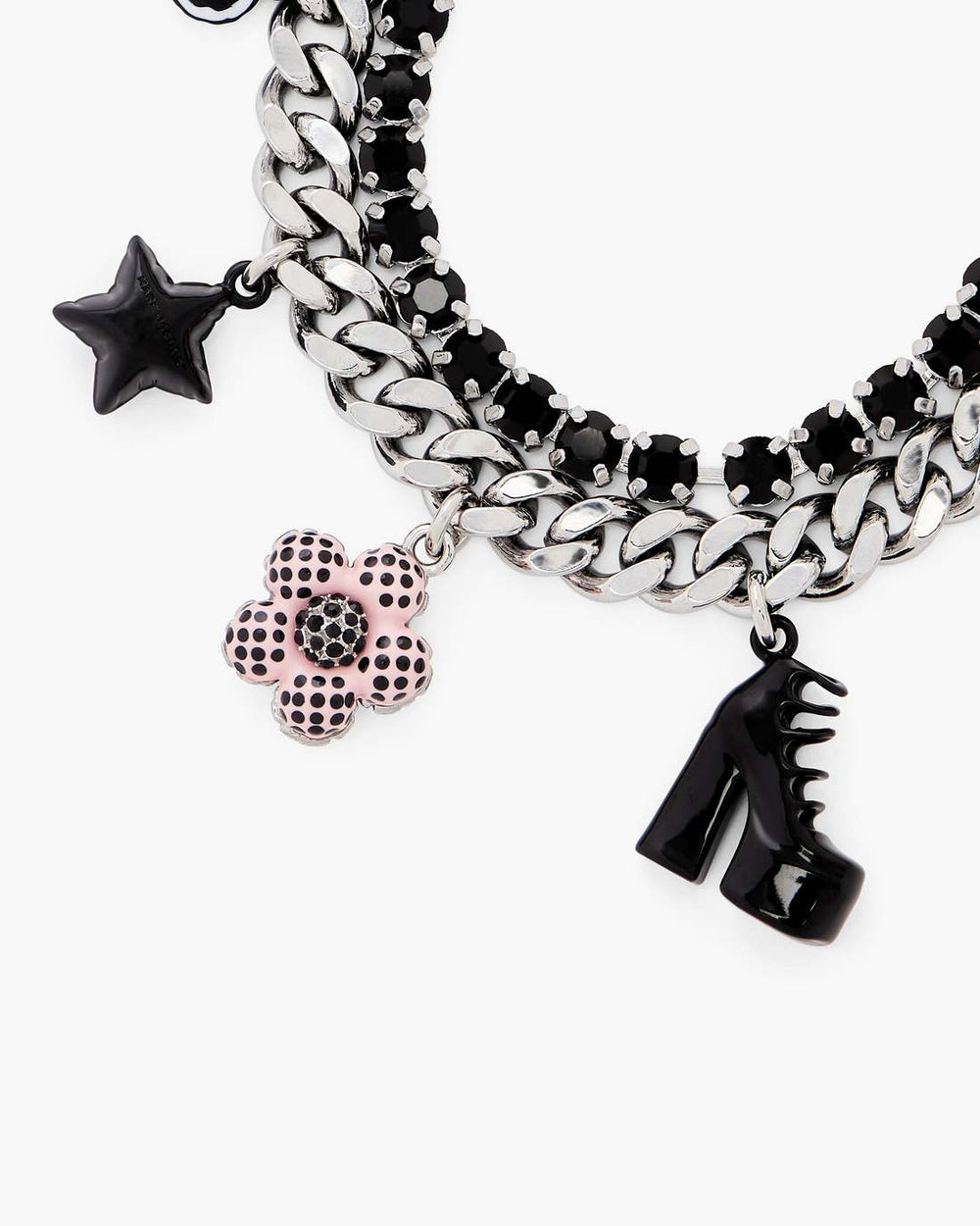 Marc Jacobs For Sale - The Mini Icon Dot Charm Bracelet Silver/Multi