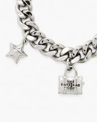 Marc Jacobs Outlet - The Mini Icon Charm Bracelet Light Antique Silver