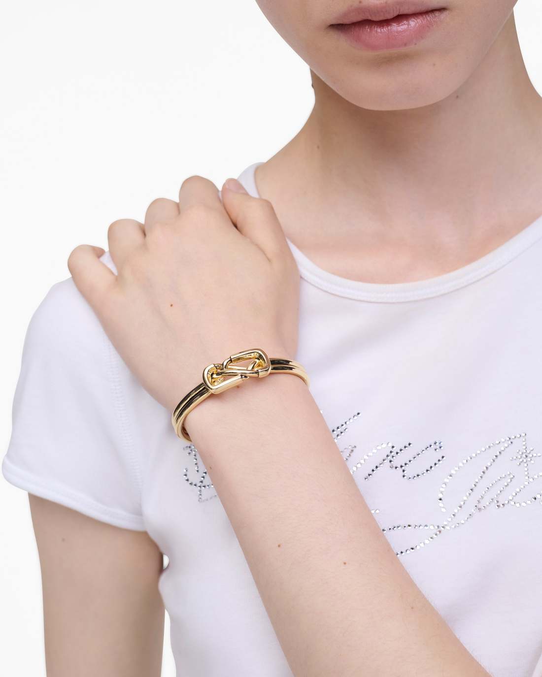 Marc Jacobs New - The Dual Cuff Bracelet Gold