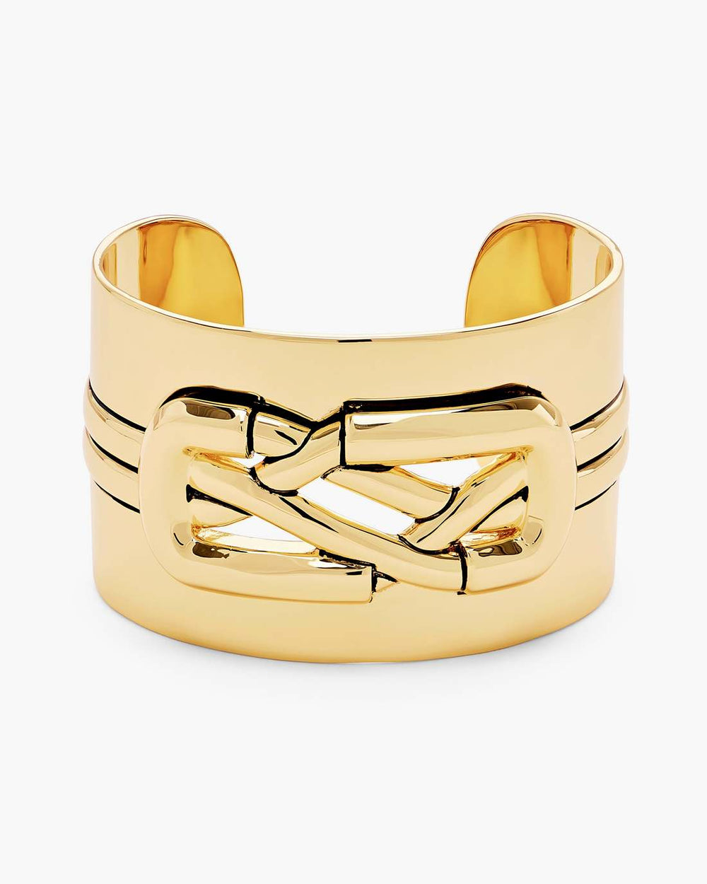 Marc Jacobs Online - The Dual Statement Cuff Bracelet Gold