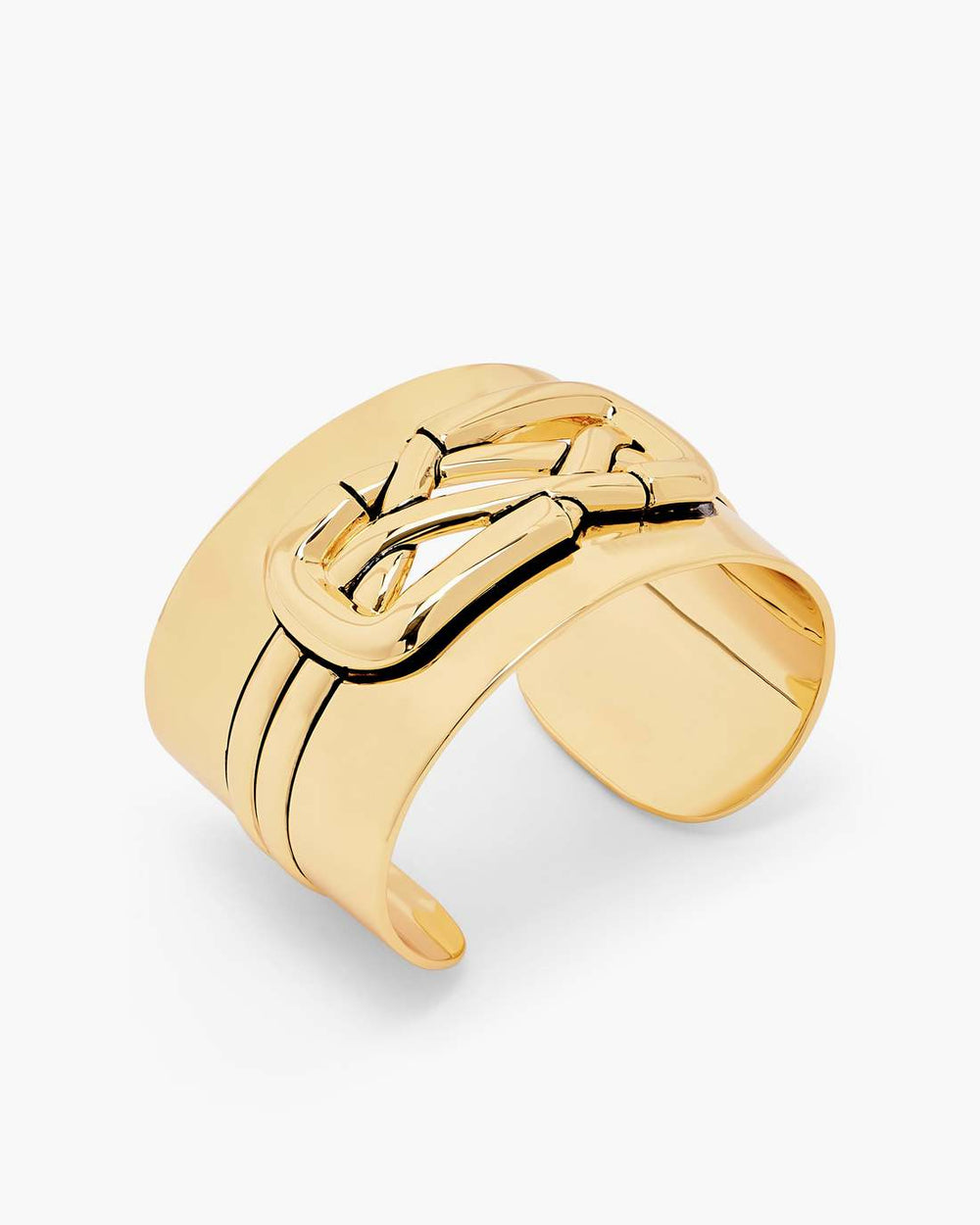 Marc Jacobs Online - The Dual Statement Cuff Bracelet Gold