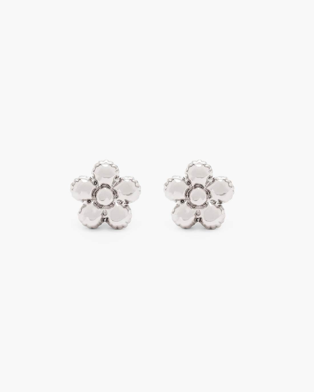 Marc Jacobs Sale - Daisy Balloon Stud Earrings Silver