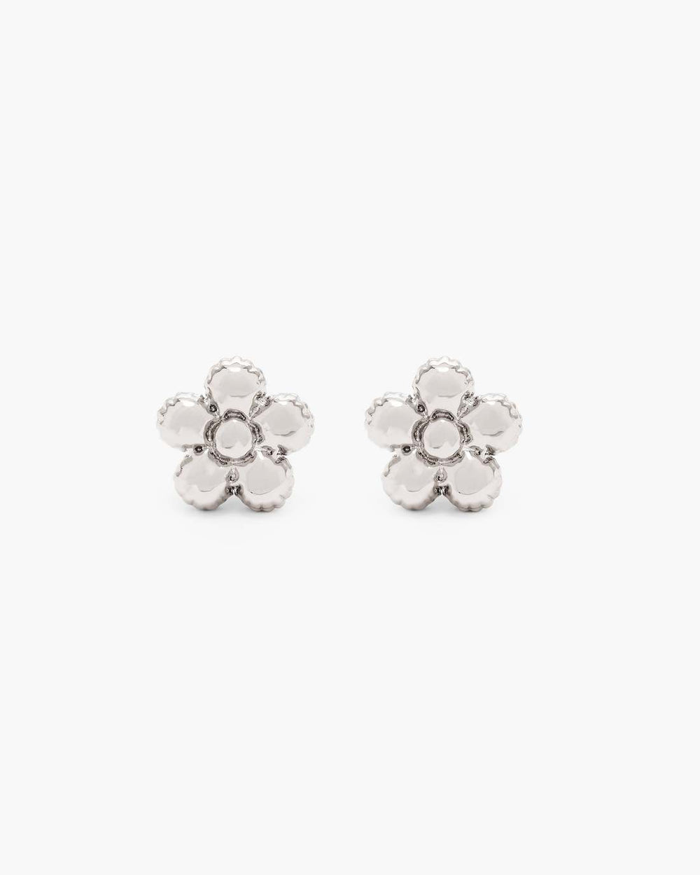 Marc Jacobs Sale - Daisy Balloon Stud Earrings Silver