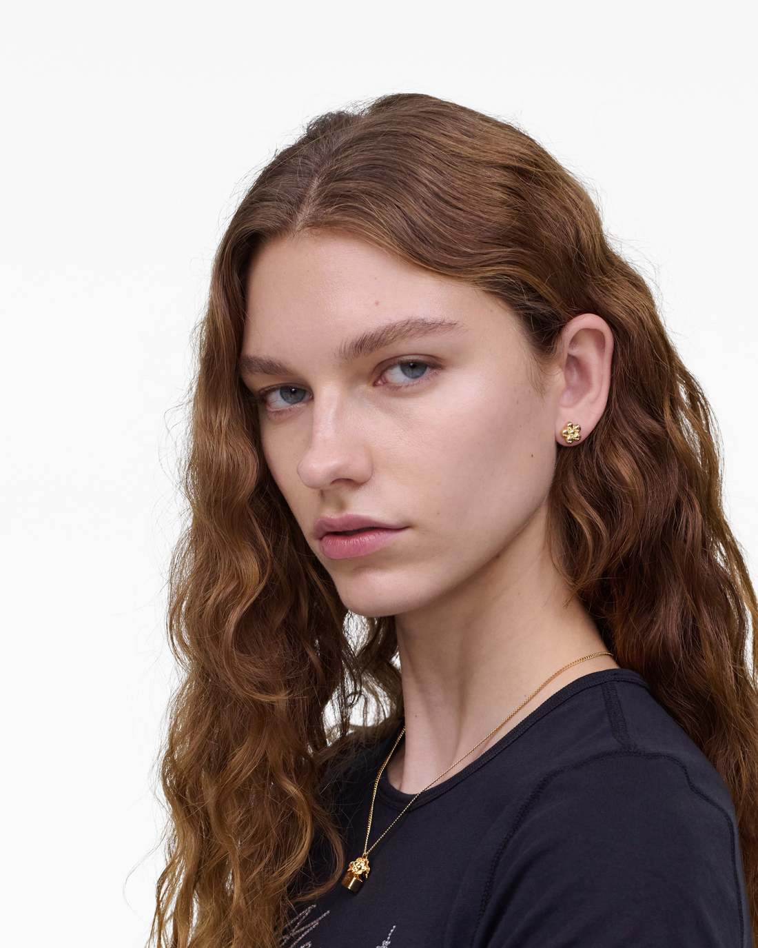 Marc Jacobs Discount - Daisy Balloon Stud Earrings Gold