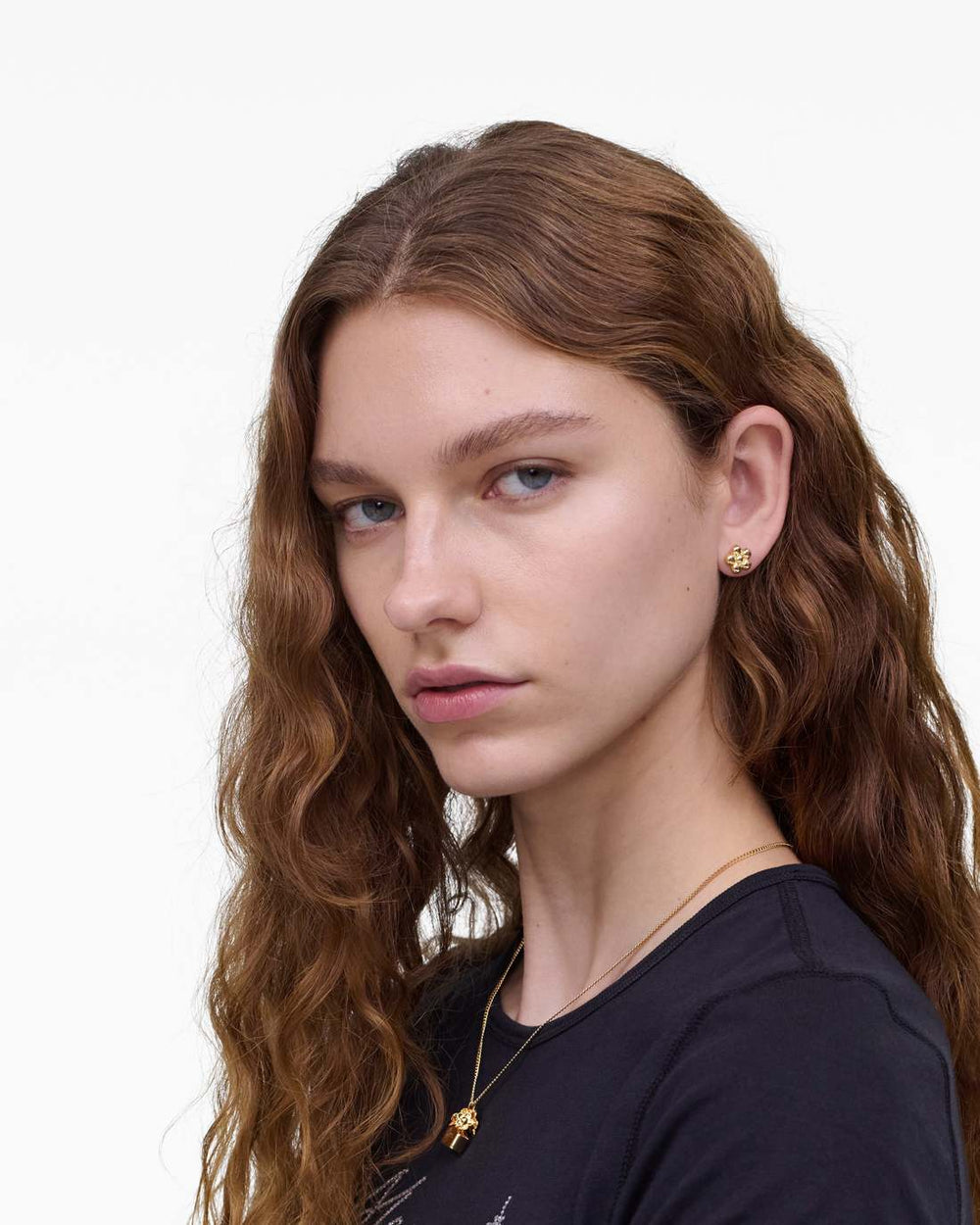 Marc Jacobs Discount - Daisy Balloon Stud Earrings Gold