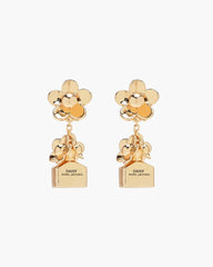 Marc Jacobs US - The Mini Icon Daisy Earrings Gold