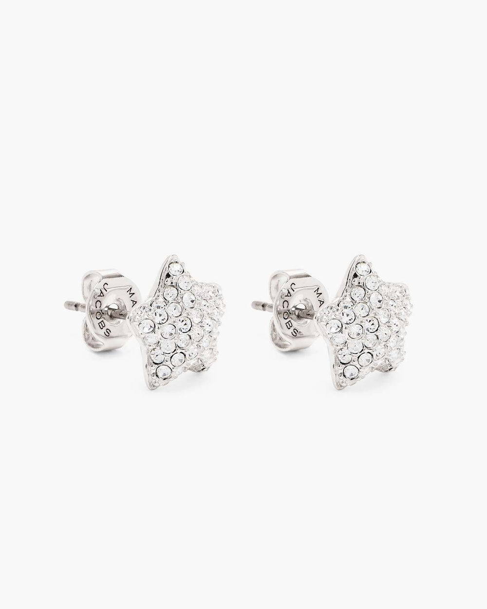 Marc Jacobs For Sale - The Star Pave Stud Earrings Silver/Crystal