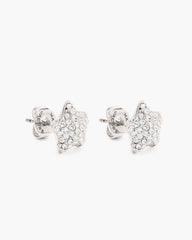 Marc Jacobs For Sale - The Star Pave Stud Earrings Silver/Crystal