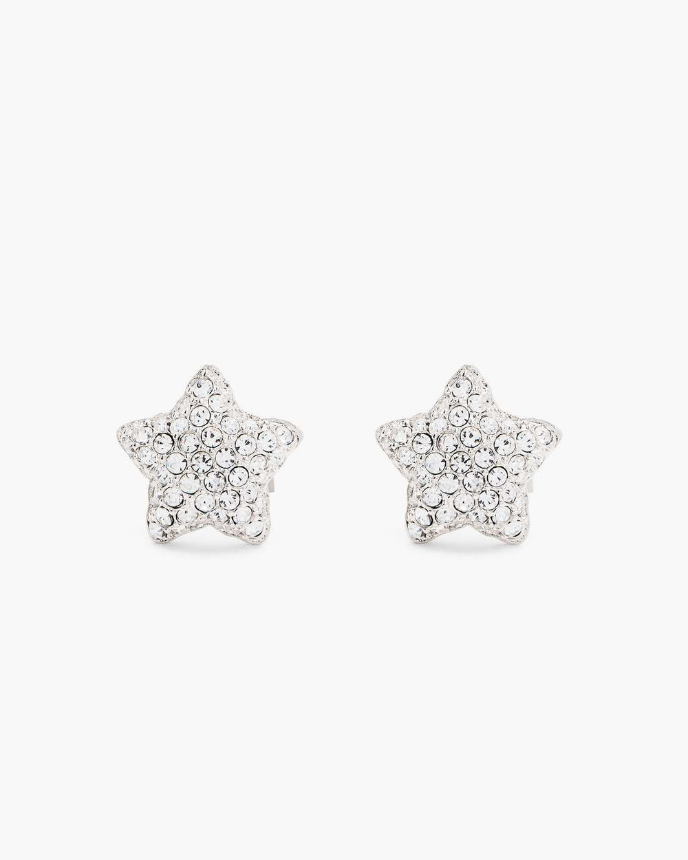 Marc Jacobs For Sale - The Star Pave Stud Earrings Silver/Crystal