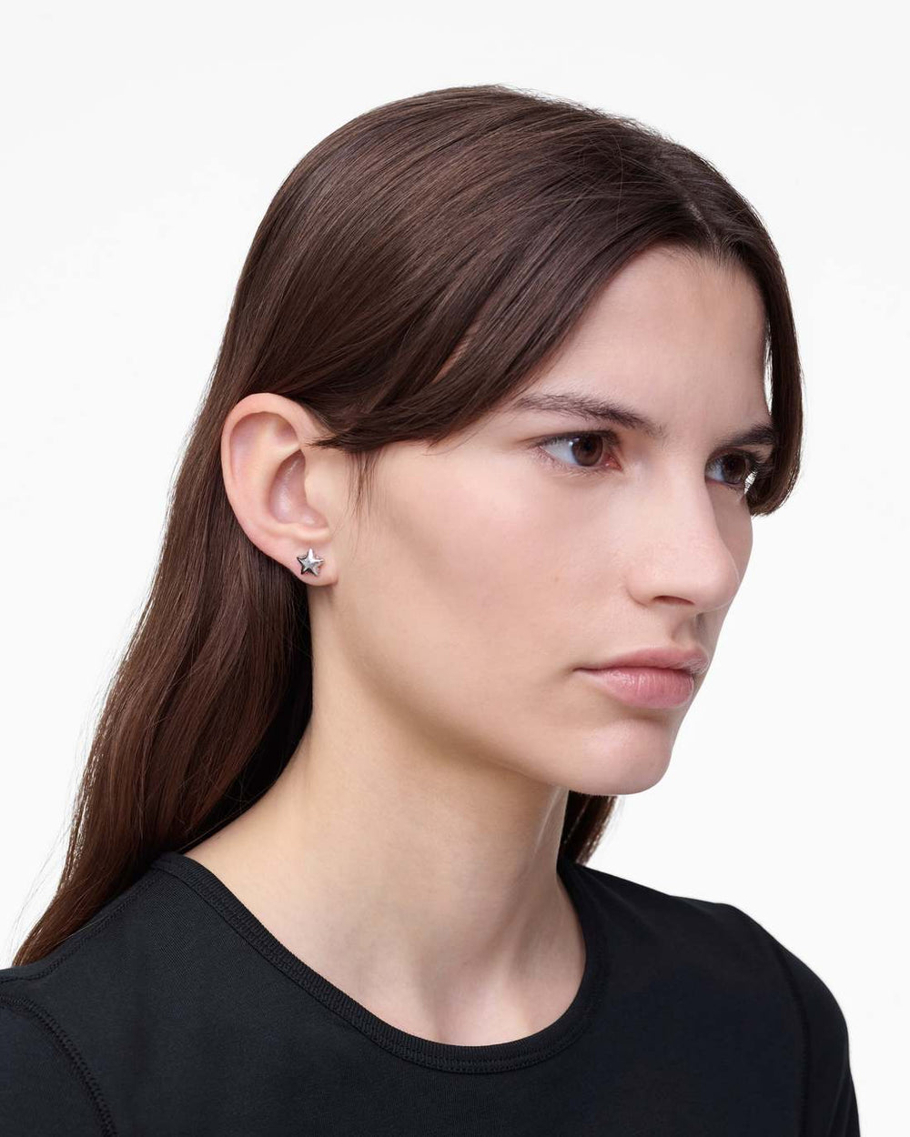 Marc Jacobs US - The Star Balloon Stud Earrings Light Antique Silver
