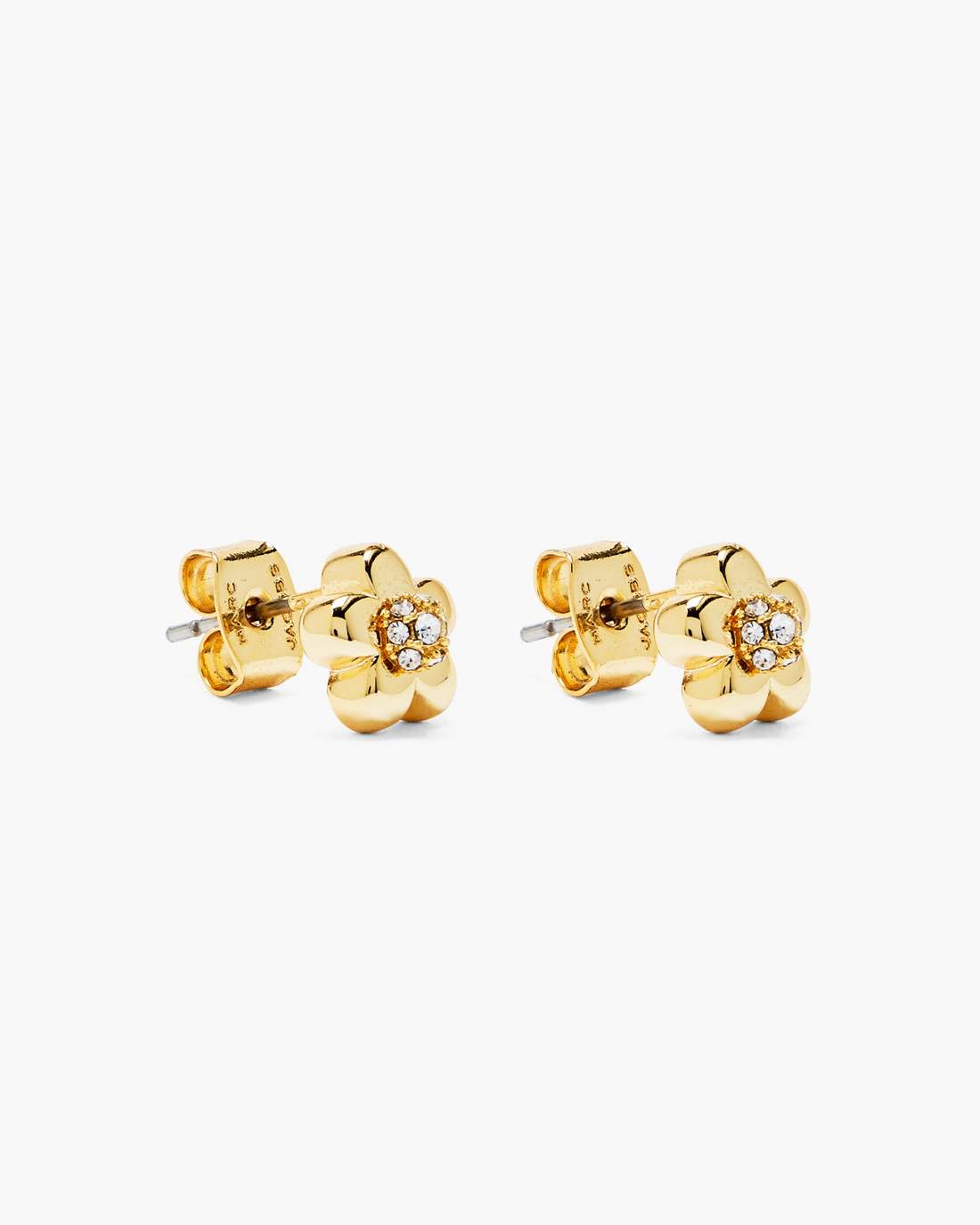 Marc Jacobs Outlet - The Daisy Earrings Gold/Crystal