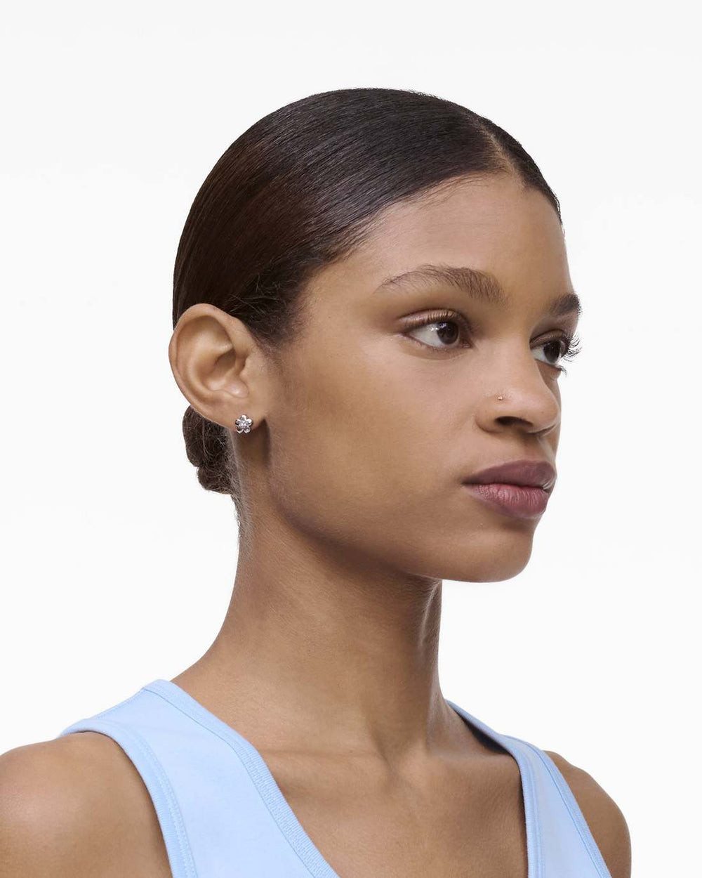 Marc Jacobs US - The Daisy Earrings Silver/Crystal