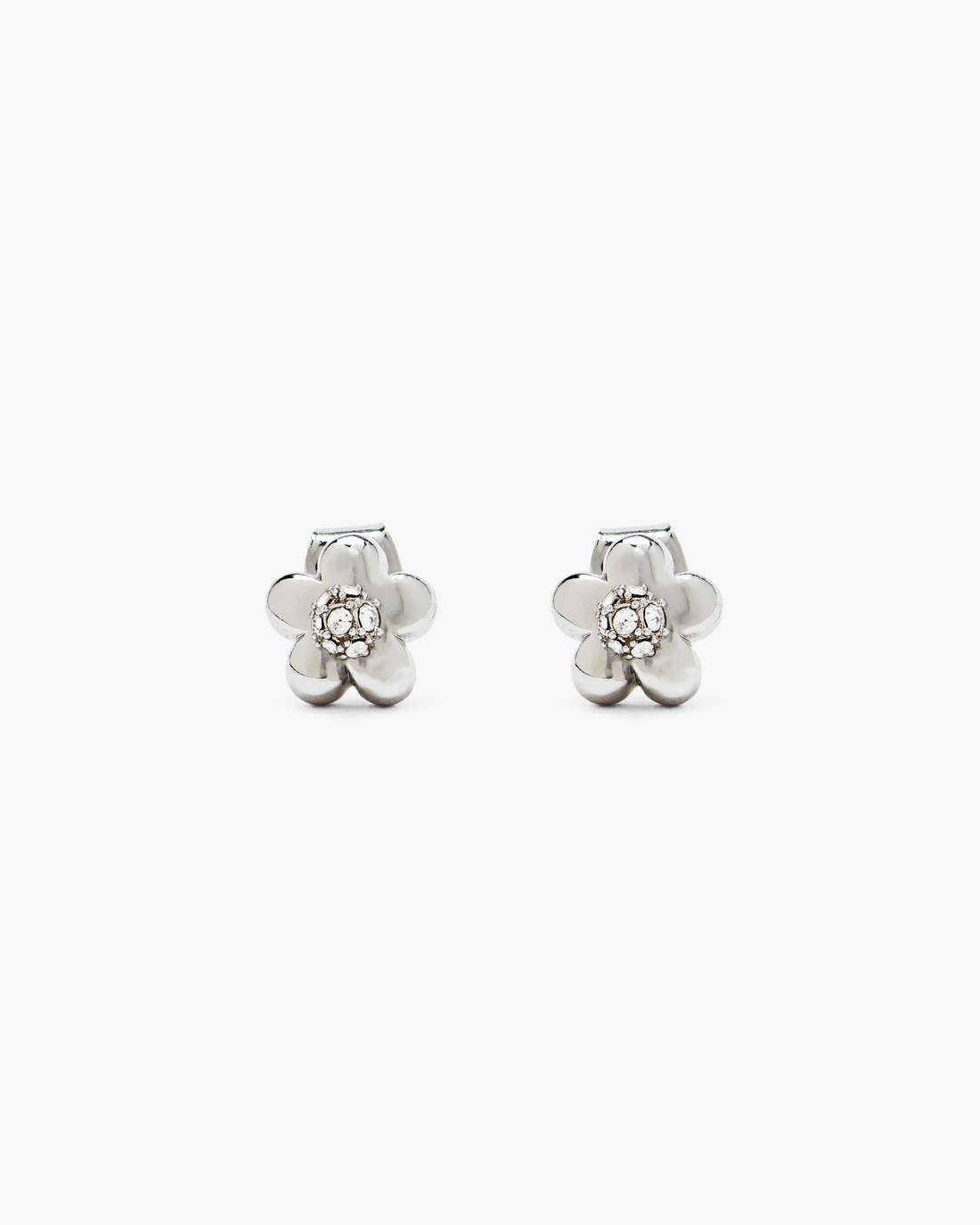 Marc Jacobs US - The Daisy Earrings Silver/Crystal