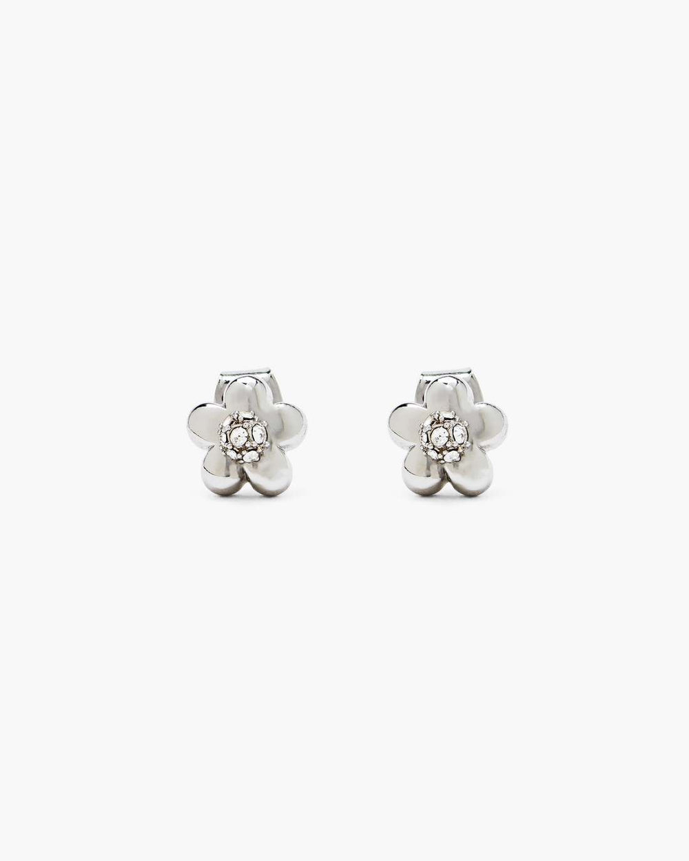 Marc Jacobs US - The Daisy Earrings Silver/Crystal