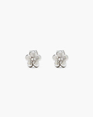 Marc Jacobs US - The Daisy Earrings Silver/Crystal