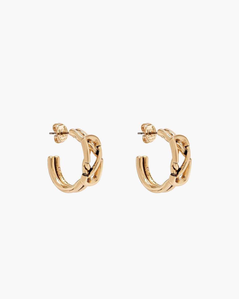 Marc Jacobs US - The Dual Hoop Earrings Gold