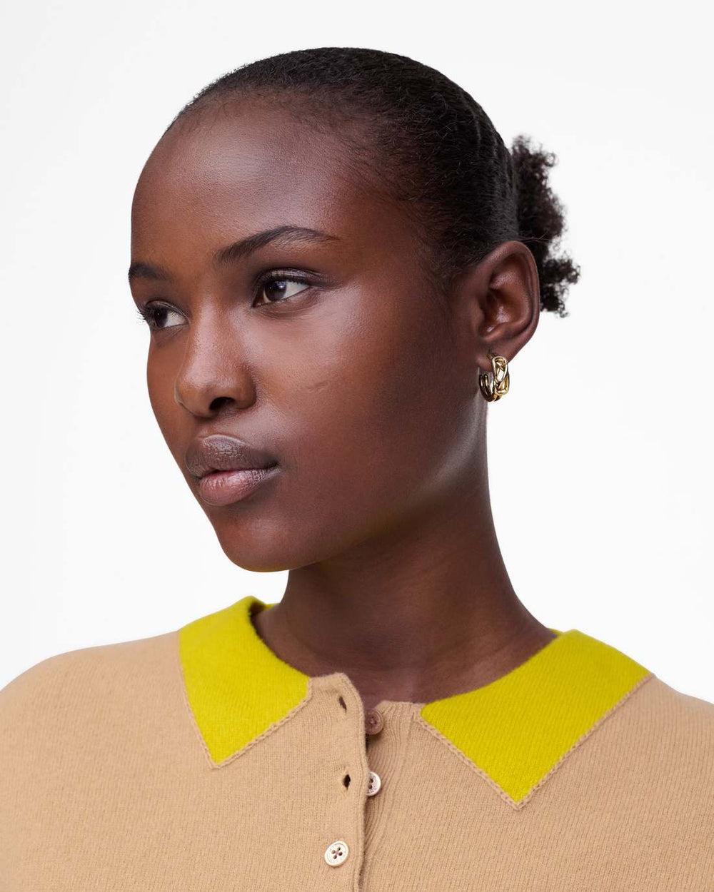 Marc Jacobs US - The Dual Hoop Earrings Gold