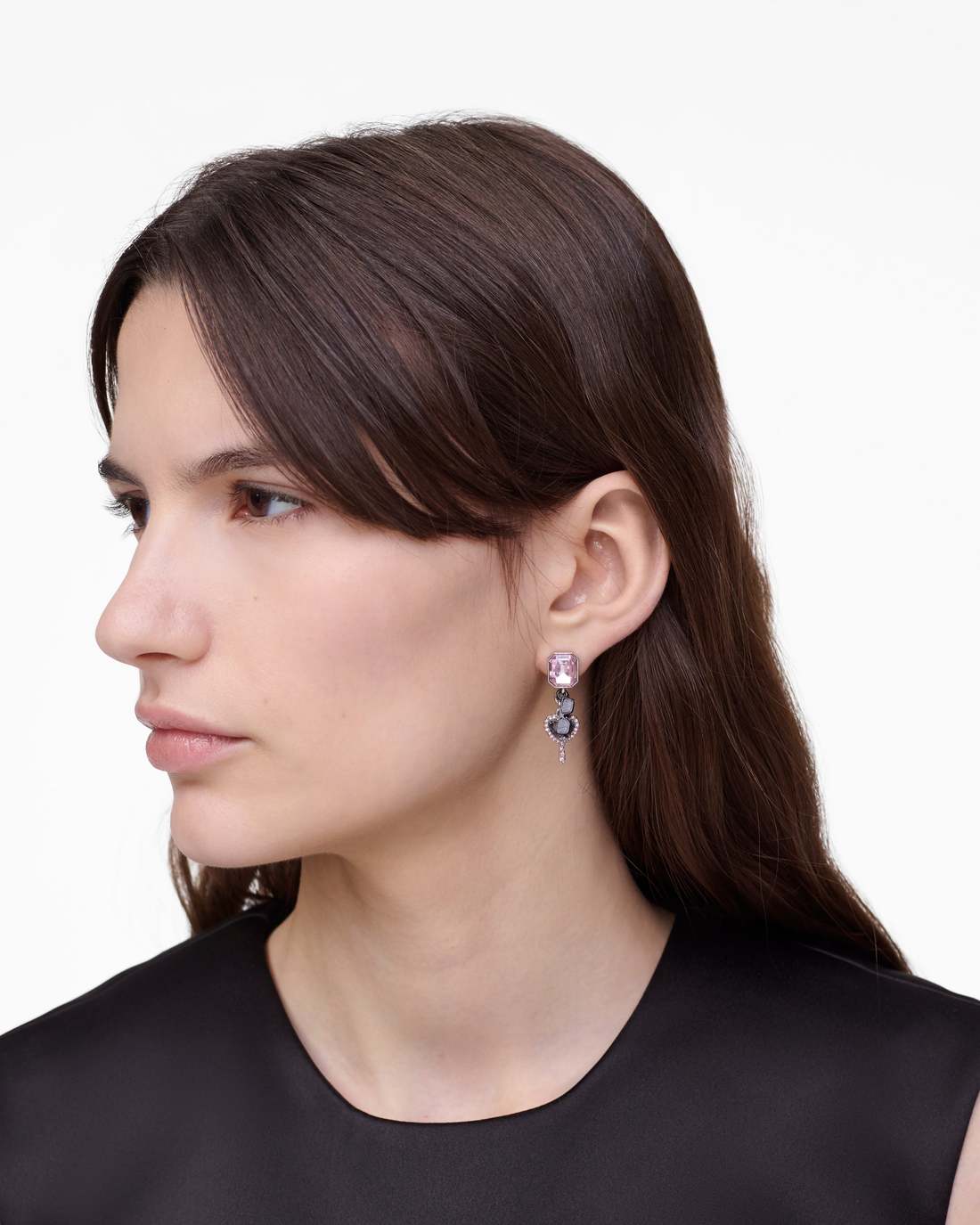 Marc Jacobs New - The Dollhouse Charm Earrings Silver/Multi