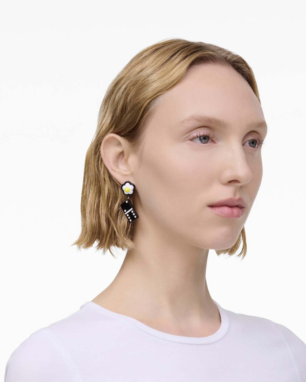 Marc Jacobs For Sale - The Sticker Charm Earrings Silver Multi