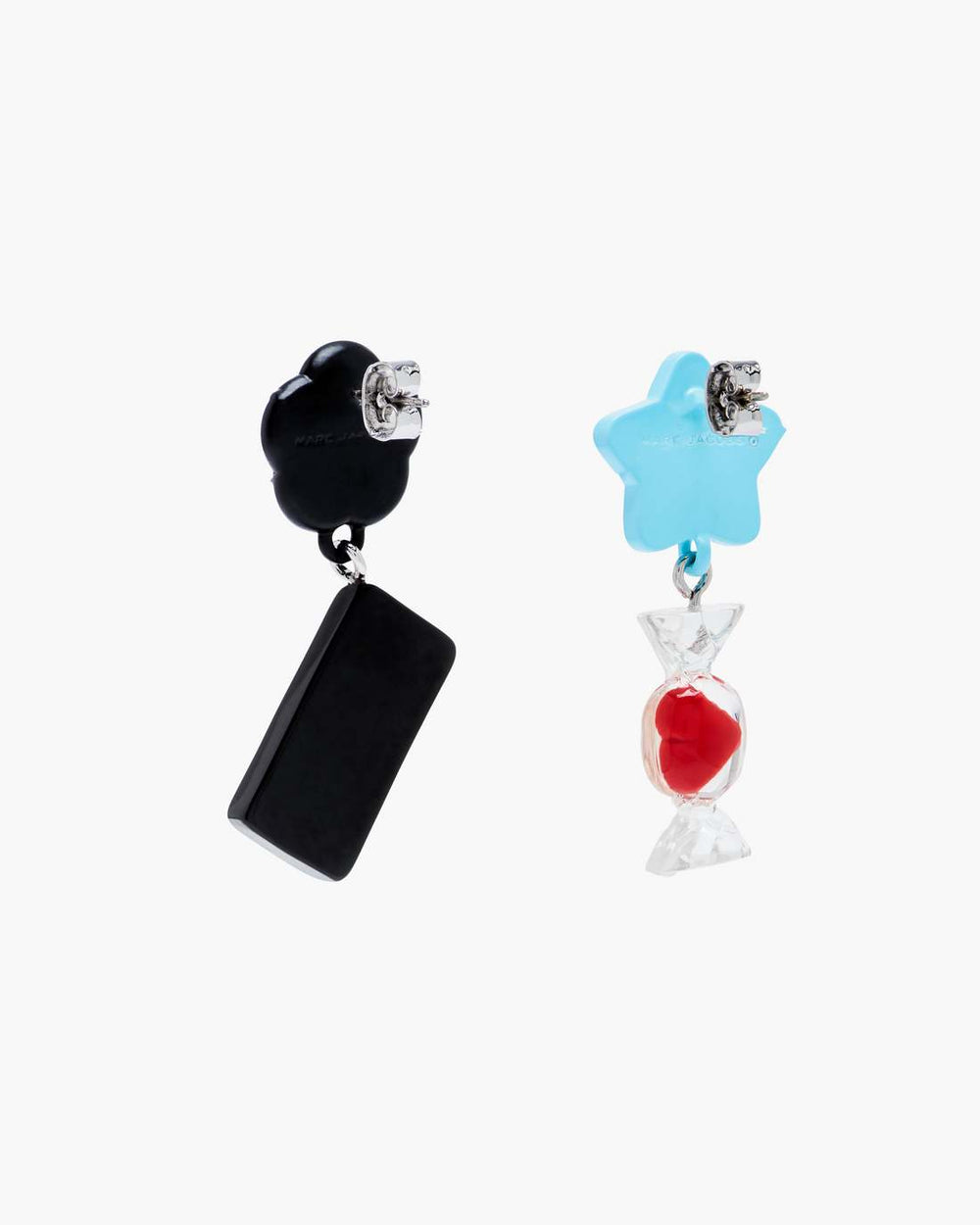Marc Jacobs For Sale - The Sticker Charm Earrings Silver Multi