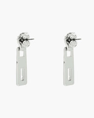 Marc Jacobs Outlet - J Marc Zipper Earrings Silver
